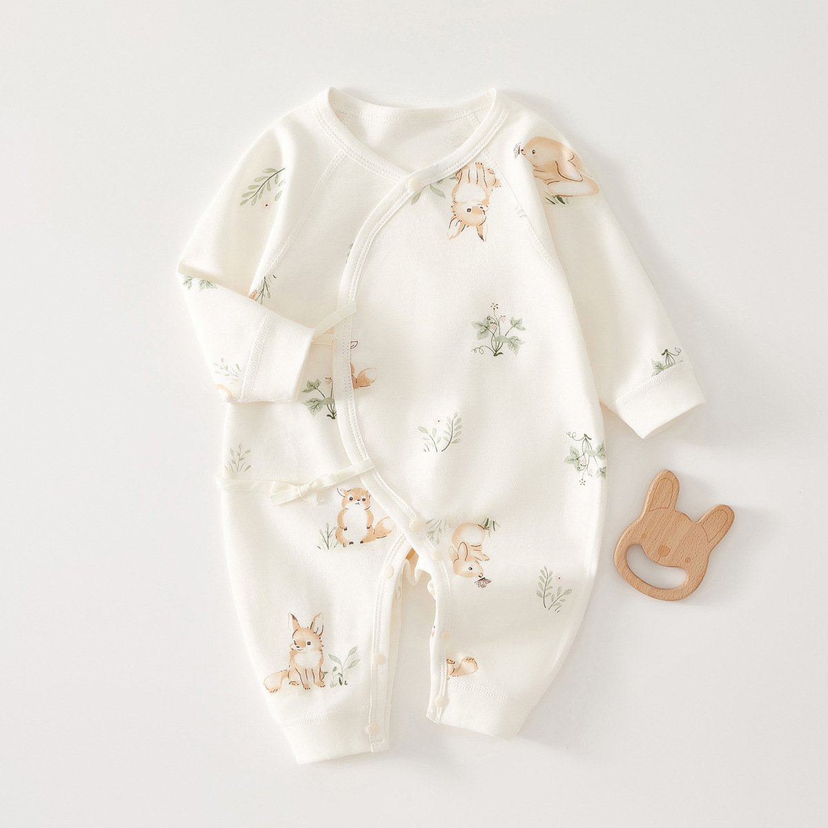 Baby Products Sale - AYNIGIELL Hoogwaardige Pasgeboren Baby Jumpsuit Vier
