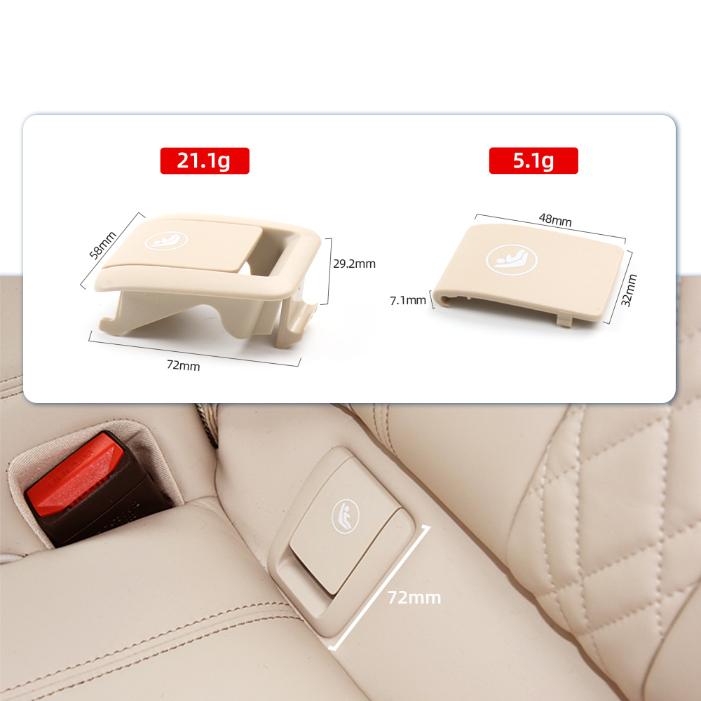 Infant Car Seat Cover - Auto Achter Kinderzitje Veiligheid ISOFIX Cover