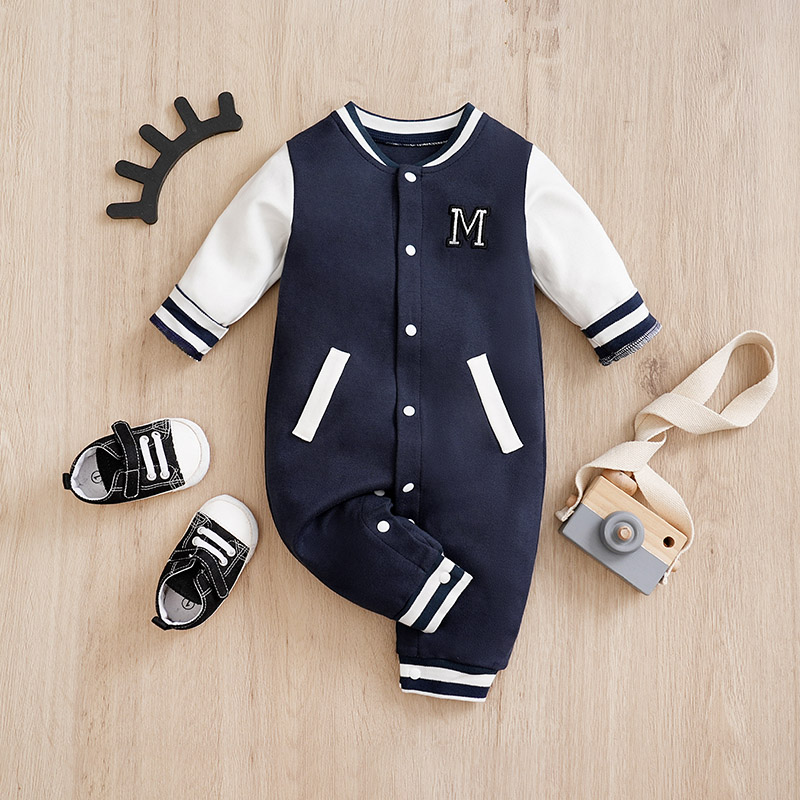 Baby Products Sale - Jumpsuit Pasgeboren Baby Honkbal Uniform Lente