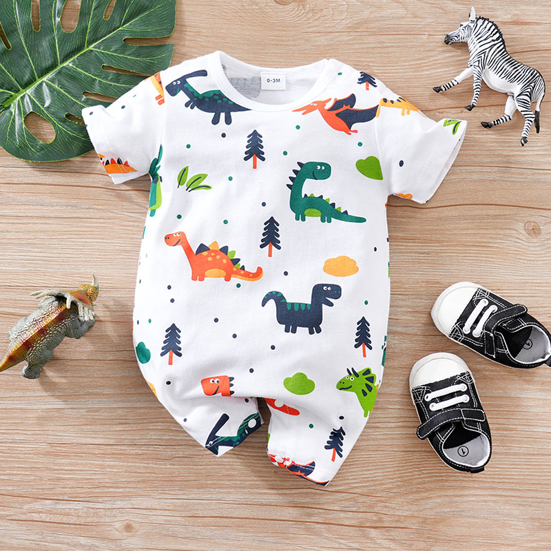 Baby Products Sale - Pasgeboren Kleding Schattige Cartoon Dinosaurus Full