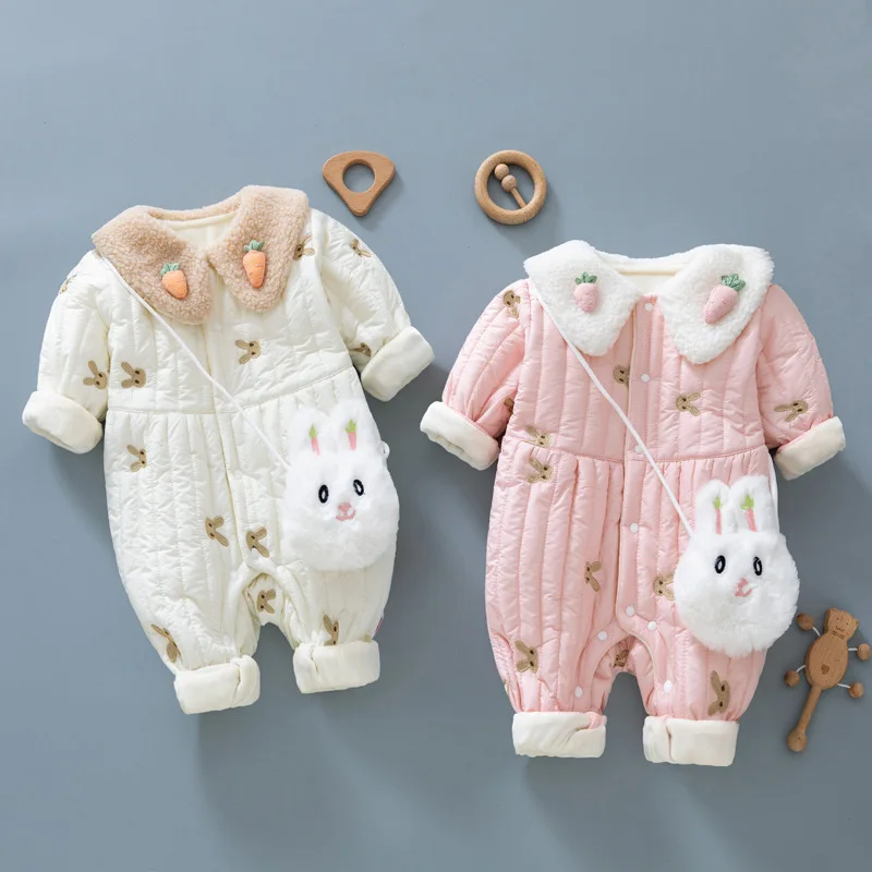 Baby Products Sale - Babykleertjes Pasgeboren Rompertjes 2024 Winter Katoen