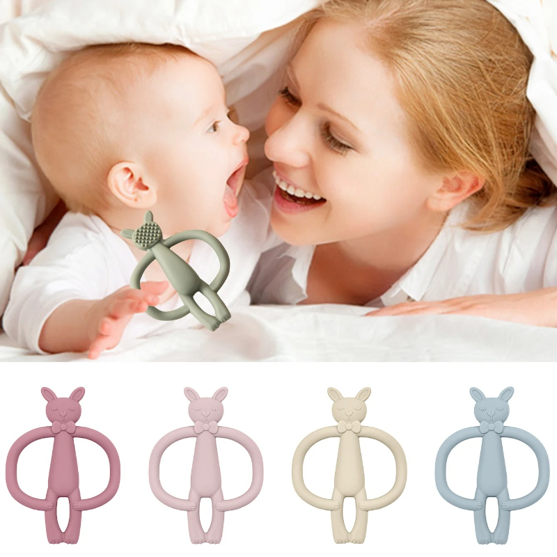 Kleur Kids 1PC Siliconen Bijtr - Baby Products Rabbit recensie en prijs
