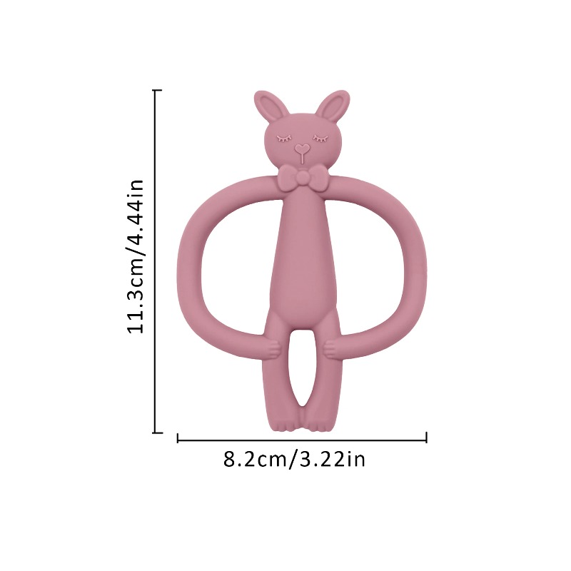 Kleur Kids 1PC Siliconen Bijtr - Baby Products Rabbit recensie en prijs