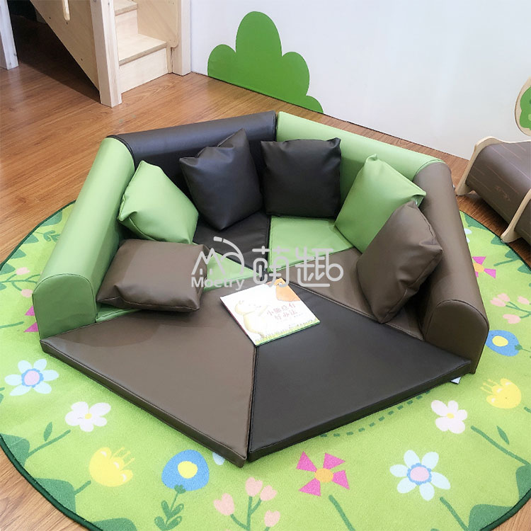 Moetry Natuurkleurige Zeshoeki - Play Mat recensie en prijs