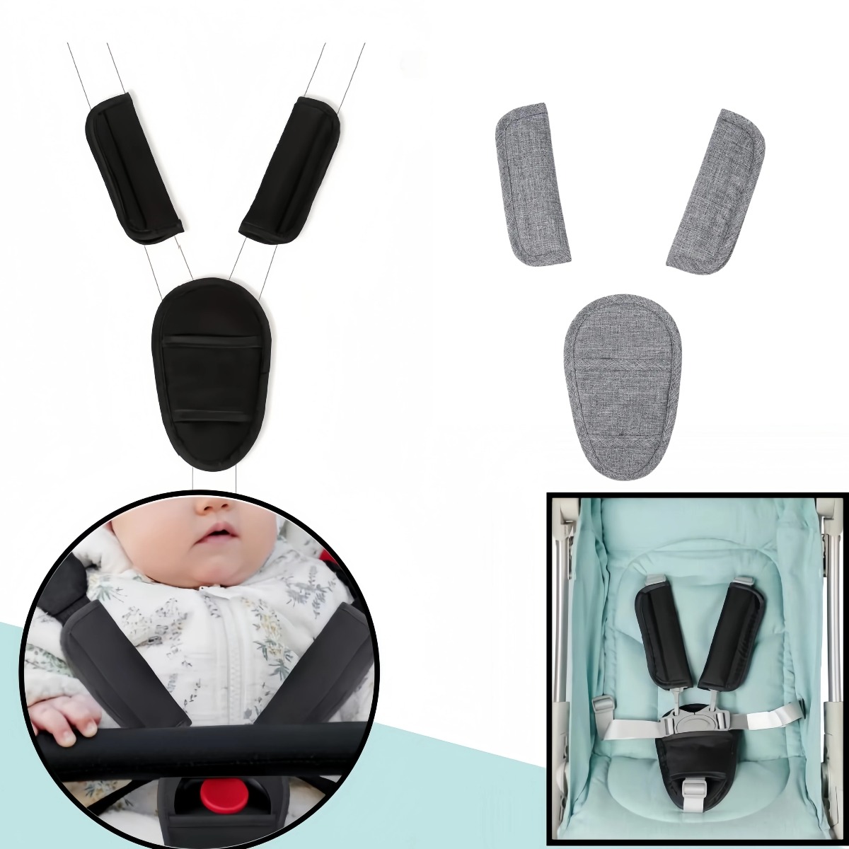 Baby-autostoelgordelkussentjes - Infant Car Seat Cover recensie en prijs