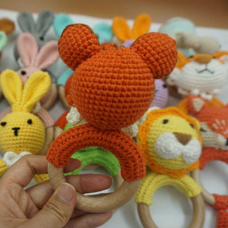 1Pc Konijn Tijger Leeuw Gehaak - Baby Products Rabbit recensie en prijs