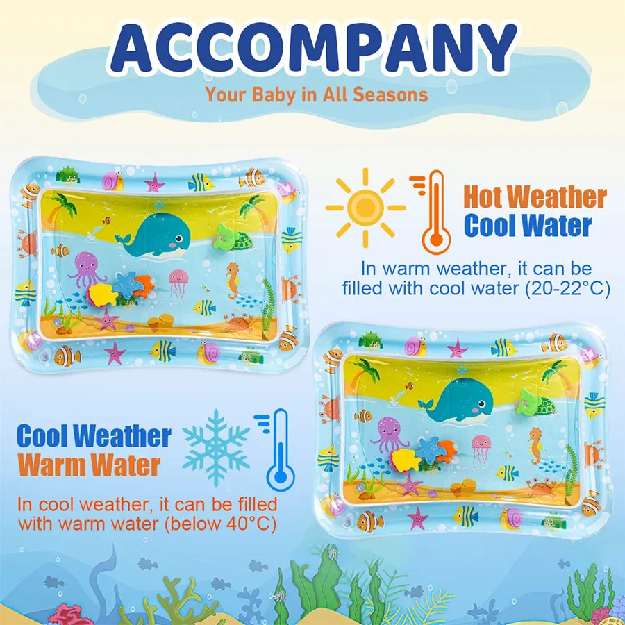 Opblaasbare water speelmat voo - Play Mat recensie en prijs